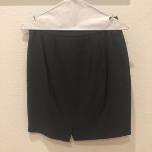 Gray Knee-Length Skirt (1/2 of suit)